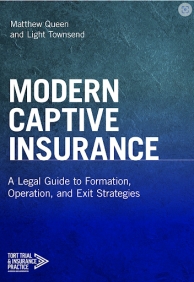 modern captive insurance book cover