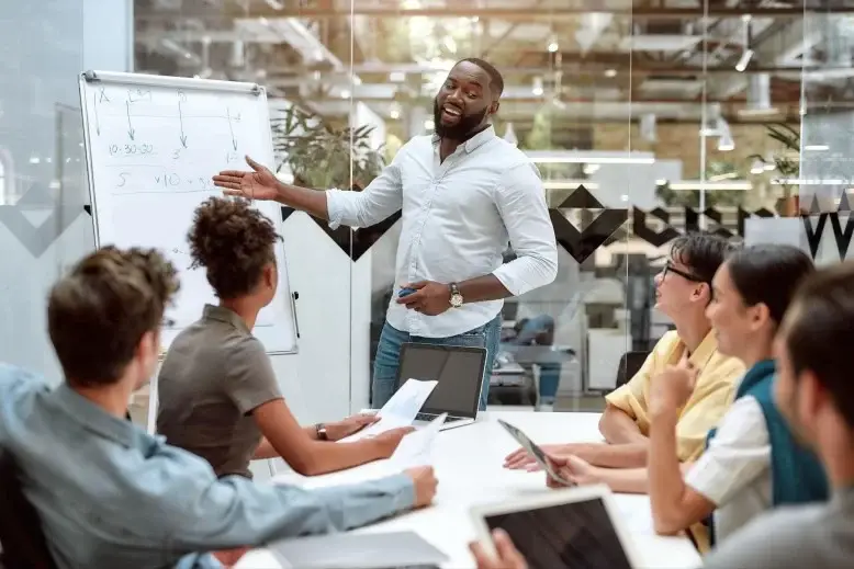 presenting to a group